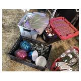 Totes of Seasonal Decor