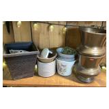 Assorted Planters & Pottery New