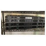 Four Collapsible Storage Crates