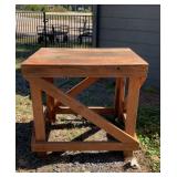 Tall Wood Table