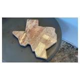 Geo Petros Texas Shaped Granite Lazy Susan