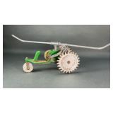 Vintage Craftsman Iron Tractor Rolling Sprinkler