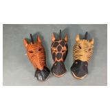 Hand Crafted Balinese Wood Animal Masks