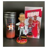 Houston Rockets Figure and Astros Mug