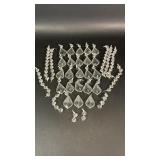 Glass Prism and Teardrop Pieces