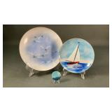 Bovano Enamel Plates and Brooch