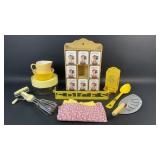 Vintage Yellow Kitchen