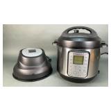 Instant Pot with Air Fryer Lid Attachment