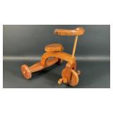 Handmade Wooden Tricycle