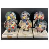Knowles Snow White Plates Series 1-6