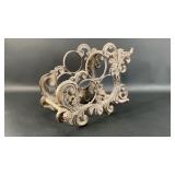 Cast Metal Countertop Wine Rack