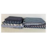 Menï¿½s Blue Shirt Quilting Fabric