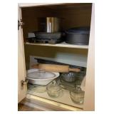 Cabinet of Baking Supplies