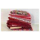 Red Tone Quilting Fabric