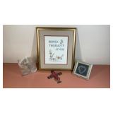 Religious Crosstitch and Cross Decor