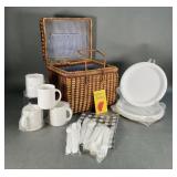 14pc Picnic Basket Set