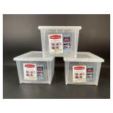 Rubbermaid  All Access Storage Boxes