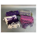 Purple Scarves