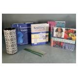 Knitting Books and Needles