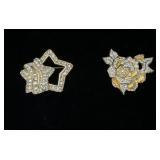 Swarvoski Crystal Brooches