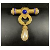 Vintage Les Bernard Brooch Signed