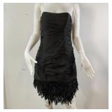 J S Collections Black Cocktail Dress