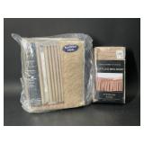 Blackout Curtain Panels and Dust Ruffle