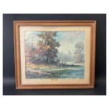 Limited Edition Le Angle Fisherman Framed Print