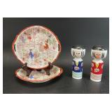 Asian Plates and Imari S&P Shakers