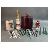 Vintage Decanters and Bar Ware