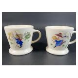 Axe Vale Pottery Nursery Rhyme Mugs