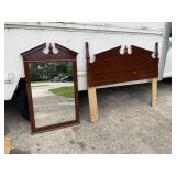 Headboard and Mirror