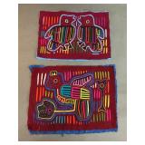 Panamanian Guna/Kuna Hand Made Molas