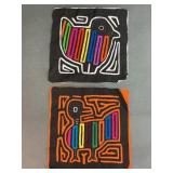 Panamanian Guna/Kuna Hand Made Molas