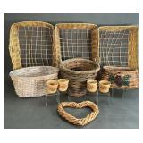 Baskets and Wreath