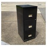 3-Drawer Metal File Cabinet