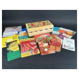 Wooden Box of Vintage Booklets