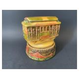 Vintage San Francisco Cable Car Rotating Music Box
