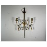 Vintage Sword Wall Sconce