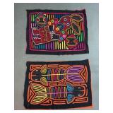 Panamanian Guna/Kuna Hand Made Molas