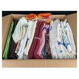 Box of Assorted Cloth Napkins