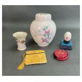 Ginger Jar, Handpainted Egg and More