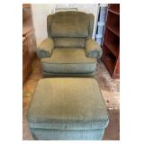 Simmons Chair and Ottoman