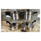 Vintage Saladmaster Stainless Steel Cookware