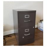 Metal File Cabinet 2 Drawer