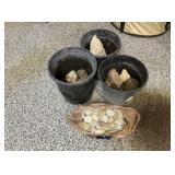 Buckets and Bag of Rocks