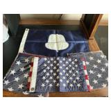 American and Acorn Flags