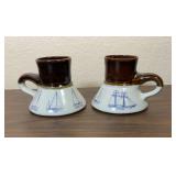 Pair of Langman Mugs