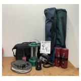 Camping Gear and Flashlights
