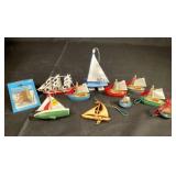 Sailboat Figures and Ornaments